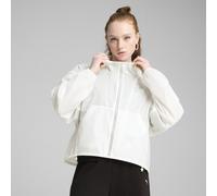 PUMA Giacca a vento oversize WARDROBE ESS da donna, Abbigliamento, Bianco, S S