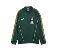 Puma Ac Milan King Anthem Full Zip Sweatshirt Verde 13-14 Years Bambini