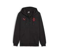 PUMA Giacca con Cappuccio AC Milan ftblESSENTIALS da Uomo L Black for all Time Red