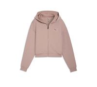 PUMA Giacca con cappuccio da donna Cloudspun marrone chiaro | XS