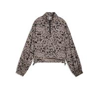 PUMA Giacca con zip e stampa Essentials dal taglio morbido da donna, Accessori, Beige, XS XS