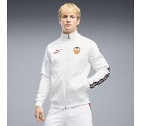 PUMA Giacca con zip KING Anthem Valencia CF da uomo, Abbigliamento, Bianco, S S