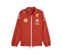 PUMA Giacca da allenatore della squadra Scuderia Ferrari 2024 Uomo Rosso Bruciato - Taglia: XXL