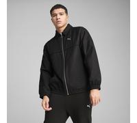 PUMA Giacca da calcio stile retrò WARDROBE ESS taglio morbido unisex, Abbigliamento, Nero, L L