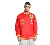 PUMA Giacca da college della squadra Scuderia Ferrari 2024 Uomo Rosso Bruciato - Taglia: XXL