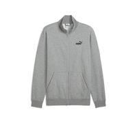 PUMA Giacca da corsa con logo Essentials N. 1 da uomo, Abbigliamento, Grigio, L L