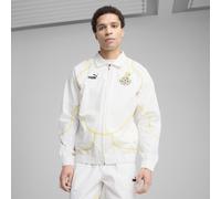 PUMA Giacca da corsa Ghana ftblStatement da uomo, Abbigliamento, Bianco/Pelé Giallo, XXL XXL