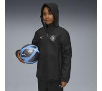 PUMA Giacca da training Manchester City per ragazzi, Abbigliamento, Nero, 11-12Y 11-12Y