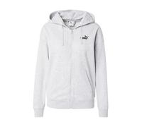 PUMA Ess Small No. 1 Logo Comfort Full-Zip Hoodie TR, Felpa con Cappuccio Bambina, Light Gray Heather, XL