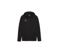 PUMA Giacca di felpa sportiva 'Team Final' nero / bianco Uomo PUMA S