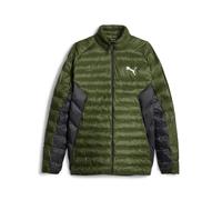 PUMA Giacca di mezza stagione verde scuro / nero / bianco Uomo PUMA XL