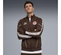 PUMA Giacca FC St. Pauli KING Anthem da uomo, Abbigliamento, Marrone, L L