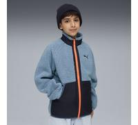 PUMA Giacca ibrida Sherpa per ragazzi, Abbigliamento, Blu, 9-10Y 9-10Y
