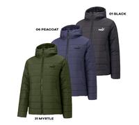 PUMA Giacca imbottita da uomo Ess con cappuccio