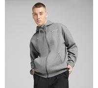 Giacca in pile con cappuccio BMW M Motorsport Essentials+ da uomo, Grigio/Erica L