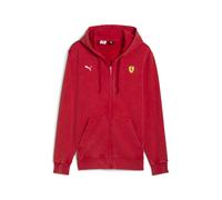 PUMA Giacca in pile con cappuccio Scuderia Ferrari Sportswear da uomo, Motorsport, Rosso Corsa, XL XL