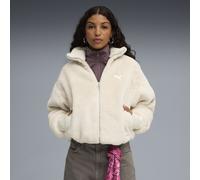 PUMA Giacca in pile Wardrobe Essentials da donna, Abbigliamento, Alpine Snow, XL XL