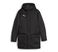 PUMA Giacca Invernale Teamfinal Imbottita, Nero Argento, S Unisex-Adulto