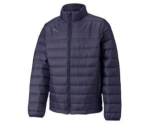 PUMA Giacca Leggera Teamliga Jr, Poly Unisex Kids, Peaccoat, 128