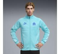 PUMA Giacca Olympique de Marseille KING Anthem da uomo, Abbigliamento, Blu, S S