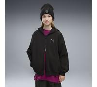 PUMA Giacca oversize con zip T7 Midnight Shadow per ragazzi, Abbigliamento, Nero, 13-14Y 13-14Y
