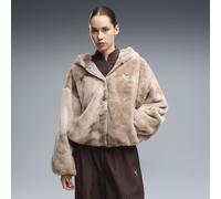 PUMA Giacca oversize Street Glam Highloft da donna, Abbigliamento, Beige, S S