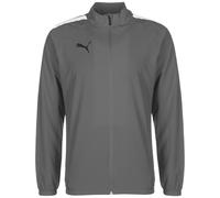 PUMA TeamLIGA Sideline - Giacca da Allenamento da Uomo, Grigio/Bianco, S (36 EU)