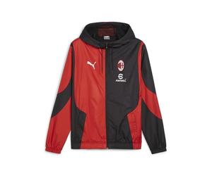 PUMA Giacca Pre Partita AC Milan XS Black for all Time Red