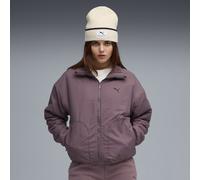 PUMA Giacca reversibile in sherpa da donna, Abbigliamento, Viola, XXS XXS