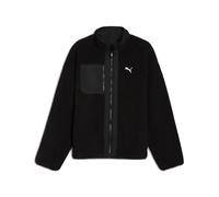 Puma Giacca Ibrida Reversibile in Sherpa Black da Uomo L Nero