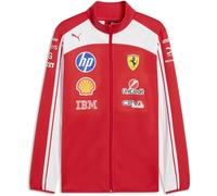 PUMA Scuderia Ferrari F1 2026 Giacca Softshell Team Uomo - Rosso | Il design enfatizza i colori storici bianchi e rossi con un tocco, Come visto indossato dal team e dai piloti