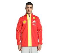 PUMA Giacca softshell della squadra Scuderia Ferrari 2024 Uomo Rosso Bruciato - Taglia: XXL