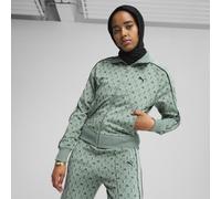 PUMA Giacca sportiva con stampa Road To Unity T7 da donna, Abbigliamento, Verde Moon/Aop, S S