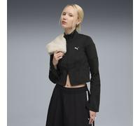 PUMA Giacca sportiva cropped DARE TO da donna, Abbigliamento, Nero, M M