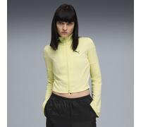 PUMA Giacca sportiva cropped DARE TO da donna, Abbigliamento, Oro Moon, M M