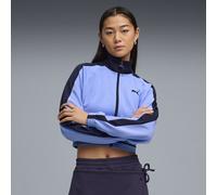 PUMA Giacca sportiva cropped T7 da donna, Abbigliamento, Viola, L L
