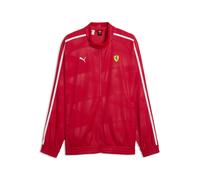 PUMA Giacca sportiva oversize Scuderia Ferrari T7 da uomo, Accessori, Rosso, S S