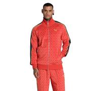 PUMA Giacca Sportiva Road to Unity T7 da Uomo S, Red Fire AOP