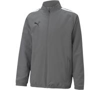 PUMA Giacca Sportiva Unisex Per Bambini Teamliga Taglia 140 Grigia