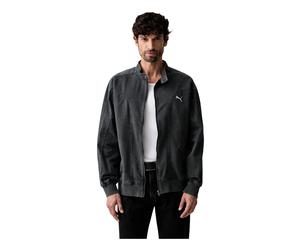 PUMA - Giacca Track in Twill Lavato - - Sport - Uomo - Grigio - L