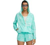 Giacca con cappuccio Puma Run Velocity AOP blu turchese donna - M