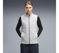 PUMA Gilet da golf in pile CLOUDSPUN da uomo, Abbigliamento, Grigio, M M