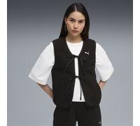 PUMA Gilet in pile Wardrobe Essentials da donna, Abbigliamento, Nero, XS XS