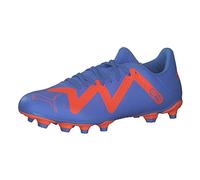 PUMA Gioco Futuro Fg/AG Wn's, Scarpe da Calcio Donna, Blue Glimmer White Ultra Orange, 42.5 EU