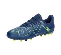 PUMA Gioco Futuro MG Jr, Scarpe da Calcio, Blu Persiano Verde PRO, 32 EU