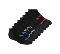 PUMA Girls' Little 8 Pack Boys' Low Cut Socks