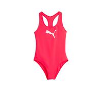 PUMA Girls' Racerback Swimsuit, Abbigliamento, Rose Rosso, 10 Y 10 Y
