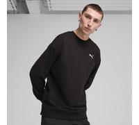 PUMA Girocollo WARDROBE ESS vestibilità comoda da uomo, Abbigliamento, Nero, M M