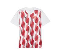 PUMA Girona FC Pre-match Jersey Men, Sport, Bianco/Rosso, XL XL