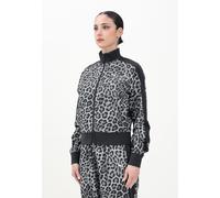 PUMA Giubbotti Donna Nero Felpa con zip Felpa con zip T7 Leo Luxe All-Over Print